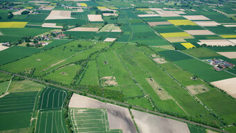 Luftbild NSG Stockheimer Bruch; Bild: L.Hauswirth